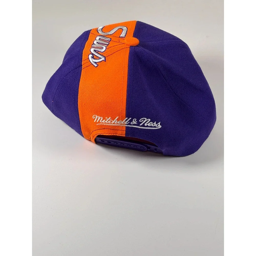Mitchell & Ness Phoenix Suns Deadstock OT Purple Orange Era Snapback Hat Cap New